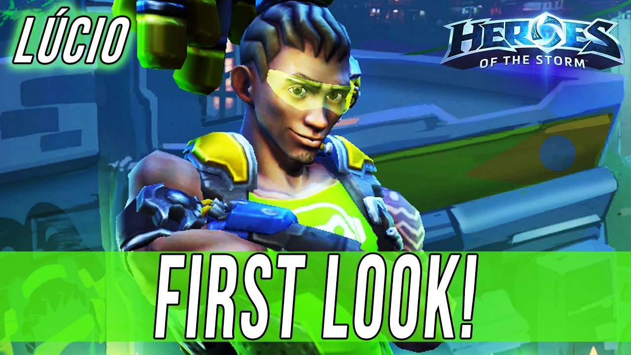 LÚCIO, FIRST LOOK! SOLO QUEUE SILLINESS [Heroes Of The Storm]