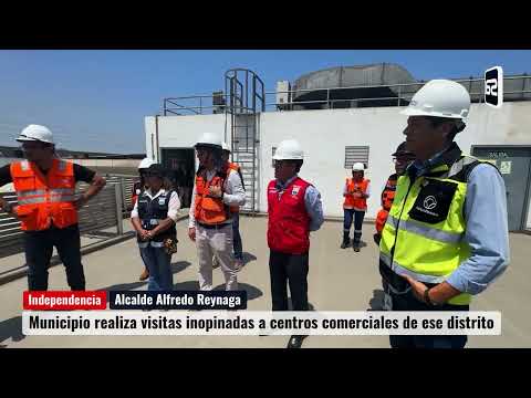 Independencia: Municipio realiza visitas inopinadas a centros comerciales de ese distrito.