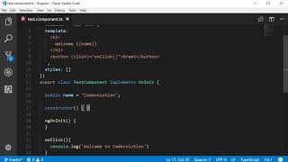 Angular 6 Tutorial   9   Event Binding