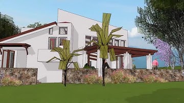 What is the RESULT of Adding a Continuous SketchUp Background: create a WALK-THRU video