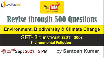 Set- 3 Questions (201-300) | Prelims 2021: Revise Through 500 Questions - EB&CC | By Santosh Kumar