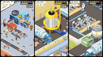 Idle Cheese Factory Tycoon Mobile Game | Gameplay Android & Apk