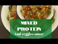How to prepare soupy mixed protein sauce for healthy weight loss and flat belly. #fyp #weightloss