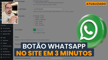 Como colocar BOTÃO WHATSAPP no Site Wordpress com Plugin Grátis [Passo a Passo Atualizado]