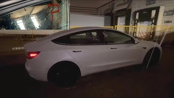 How do we keep Tesla door windows fully open while door is open?