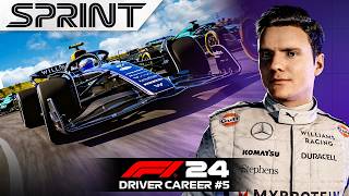 OUR FIRST SPRINT RACE ON F1 24 - F1 24 Driver Career Mode #5