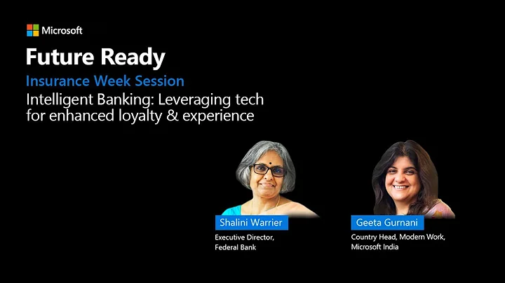 Federal Bank's Shalini Warrier and Microsoft's Gee...