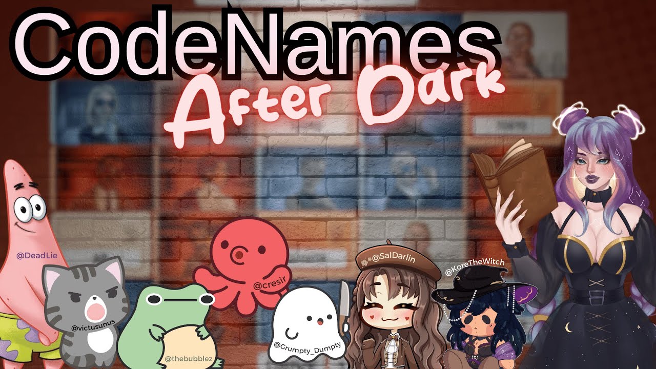 [VOD] AFTER DARK CODENAMES W/ Friends! - YouTube