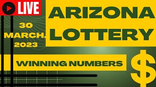 Arizona Evening Lottery Drawing Results - 30 Mar, 2023 - Pick 3 - Fantasy 5 - The Pick - Powerball