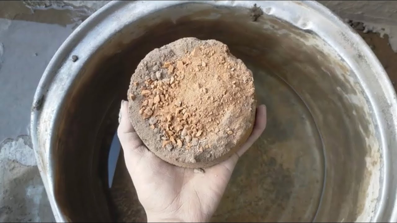 Dusty🌪Crispy Yellow Sand with Red Chops on Top Water💦on Paste🌪Crumble