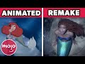 Side by Side: Iconic Scenes from Disney Animated & Live Action Remakes