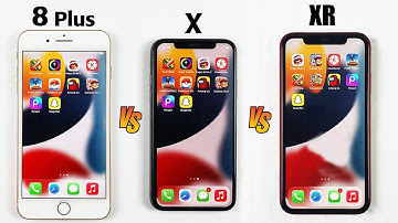 iPhone 8 Plus Vs IPhone X Vs IPhone XR - Speed Test!