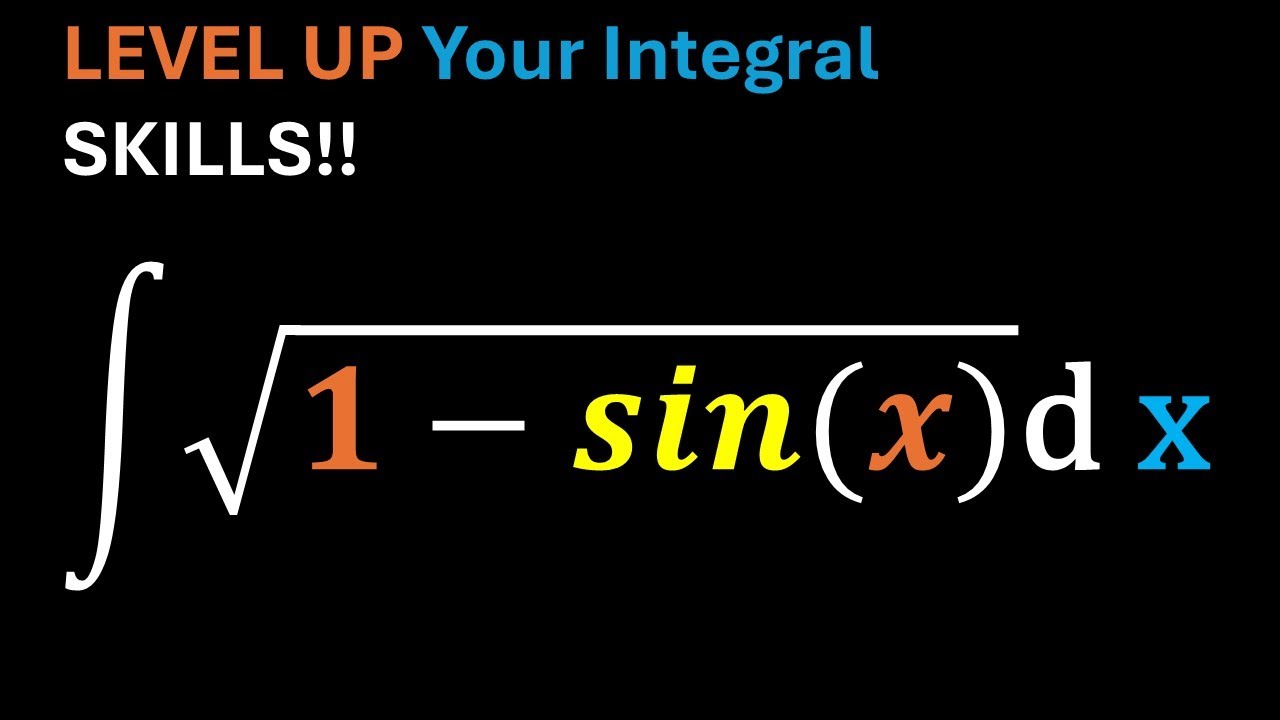Integral Of Sqrt 1 sinx can You Do It YouTube integral-of-sqrt-1-sinx-can-you-do-it-youtube
