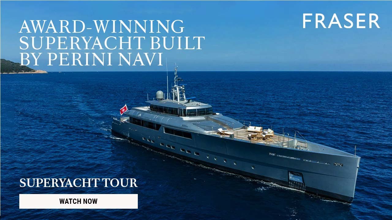 ⁣FALCO MOSCATA 49.5M (162') Picchiotti by Perini Navi - Superyacht for Charter from € 200,000