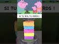 Peppa pig si tu ris tu perds version impossible  35   shorts humour doublage peppapig