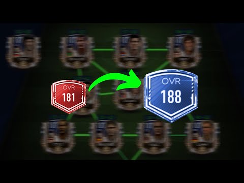 181 TO 188 SQUAD UPGRADE + CLAIMING SOME ICONS | FIFA MOBILE 21 |