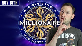 Sips Plays Who Wants to be a Millionaire - (18/11/20)