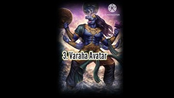 Top 9 Avatar of Lord Vishnu.  || Power of Lord Vishnu  || #short  #viral