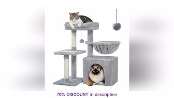 Best Products You Should Know! #Cat tree Cat Tower for Indoor Cats 2 Styles Cat Activity Tree wit