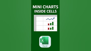 Create Sparkline Charts in Excel | Mini Graphs Inside Cells!