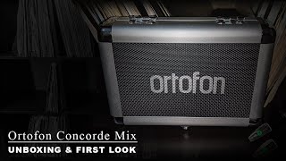 Beers & Beats Ortofon Concorde Mix MKII Unboxing and First Look