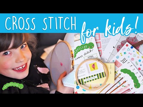 Cross Stitch Kits for Kids  Children's Cross Stitch Kits