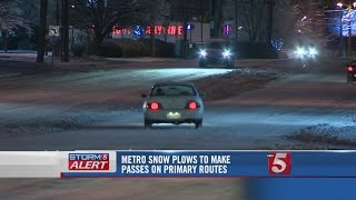 Metro Officials Urging Residents To Stay Off Roadways