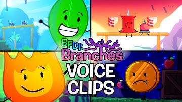 BFDI: Branches Demo - All Voice Lines Compilation