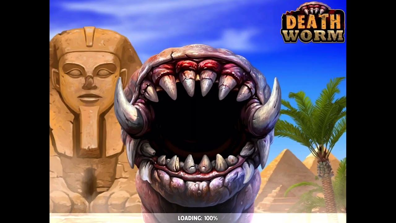 monster desert "death worm" iphone game dune destruction killer