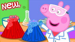 Peppa Pig Tales  Volcano Science Experiment  BRAND NEW Peppa Pig Episodes