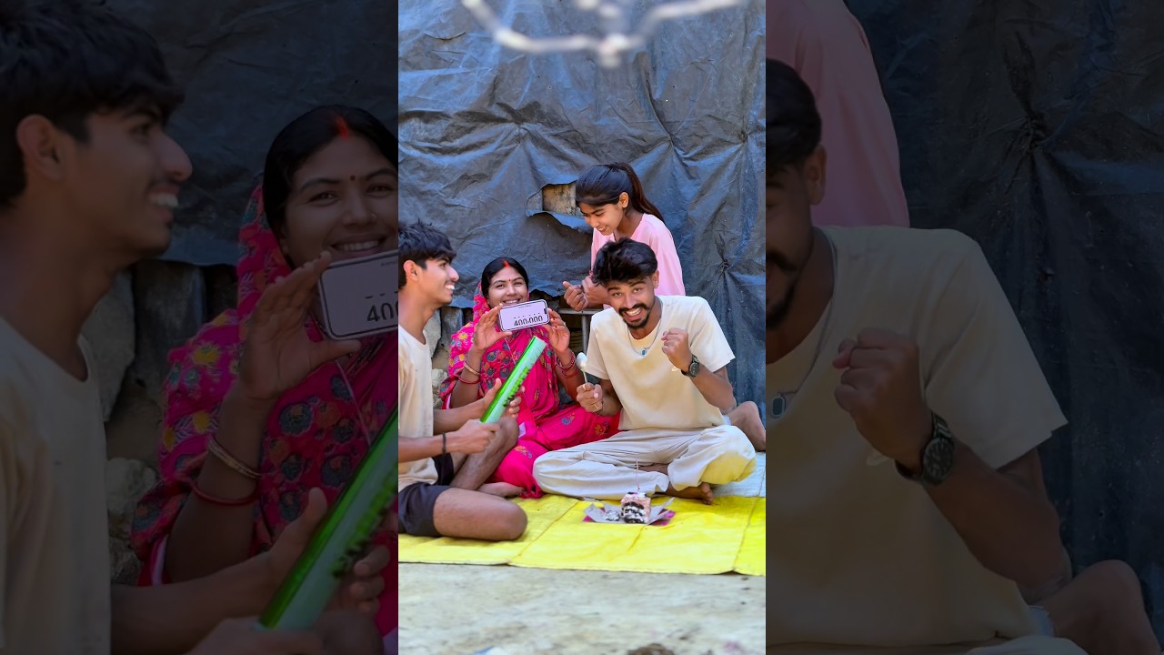 400k ke khusi me chhota party 🥳 kiye. #vlog #lifestyle #dailyvlog #funnyvideo #explorepage #shorts