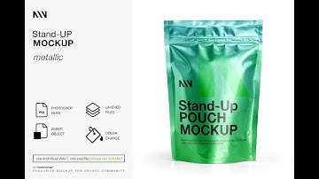 Stand-Up Pouch Mockup