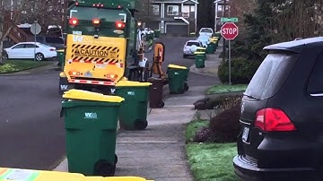 Labrie automizer on yard waste!