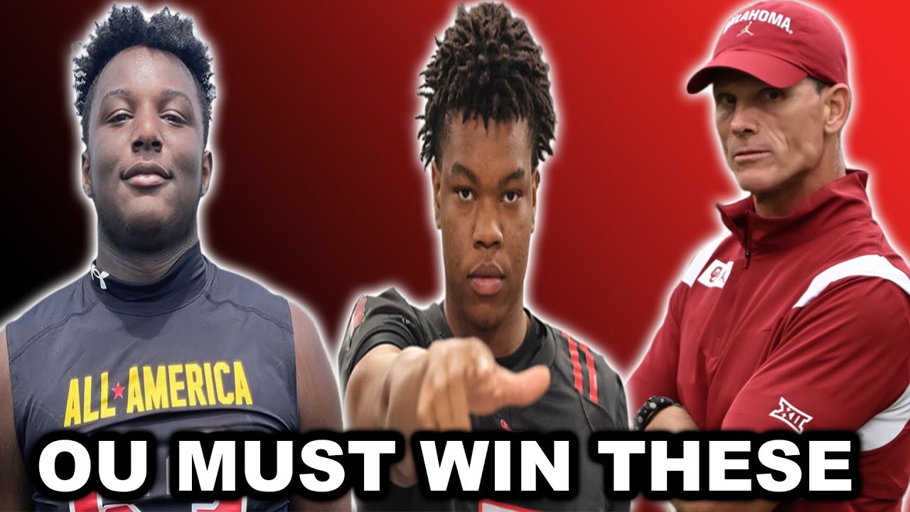 OU Football The Oklahoma Sooners MUST WIN these recruiting battles in 2024! OU Recruiting