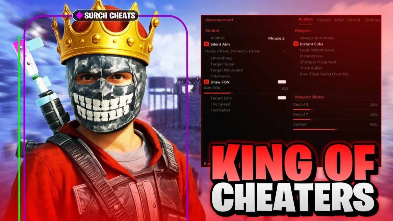 I CHEATED on a SERVER with the BEST RUST CHEAT....