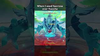 When I Used Sucrose Over Kazuha