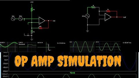 Op amp amplifier I Every circuit simulation I Non-Inverting operational amplifier Design