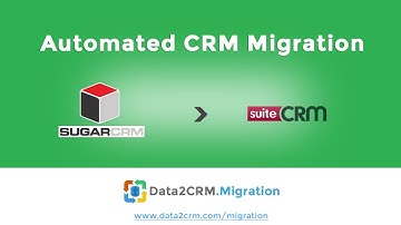 How to Migrate from SugarCRM to SuiteCRM with Data2CRM