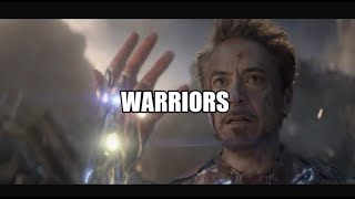 Warriors by Imagine Dragons (Lyrics) With Avengers