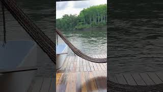 Река Квай, ночевали с таким видом, кайф #travel #thailand #river