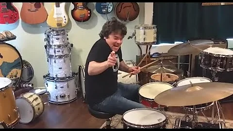 George & Terry Go To Drugan's Drum Shop In Chicago