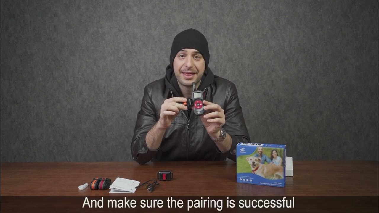 How to operate Wellturn T502 dog training collar? YouTube