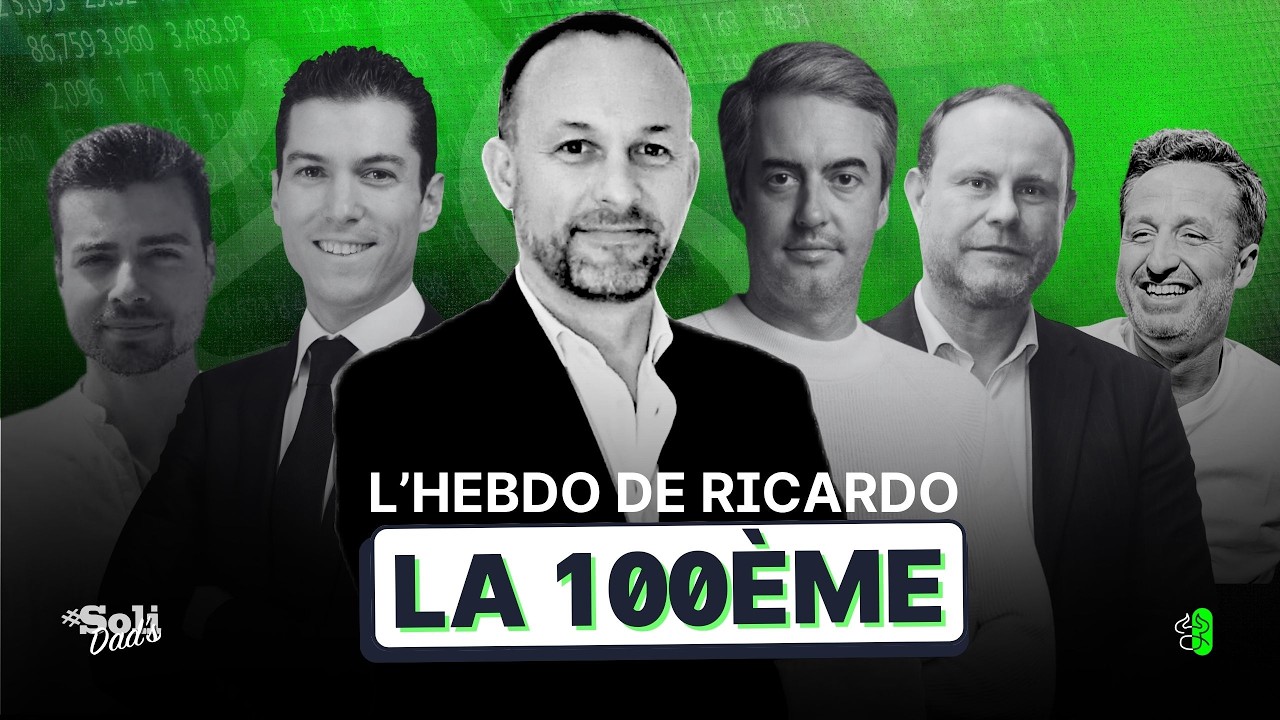 5 EXPERTS BOURSE au micro de Ricardo qui KRACH en live. Et des surprises déjantées pour la 100ème