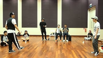 TGIF Vol.1 NUS Funk Qualifier Audition - Reico vs Qiuwen