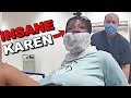 Enraged Karen gets Pepper Sprayed and Arrested (INSANE)