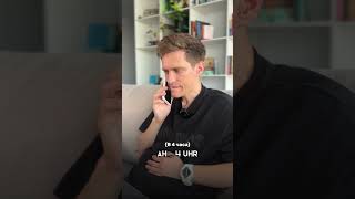 А вам приходилось назначать термин с врачом по телефону? #германия #немецкий