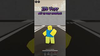 ALL NEW JUJUTSU SHENANIGANS EMOTES IN UPDATE V1.77 #jjs #jujutsushenanigans #jjk #jujutsukaisen