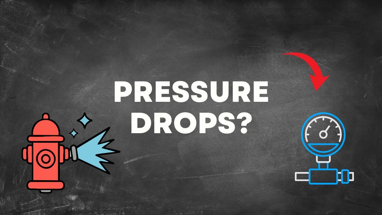 Почему падает давление во время проверки пожарных гидрантов?