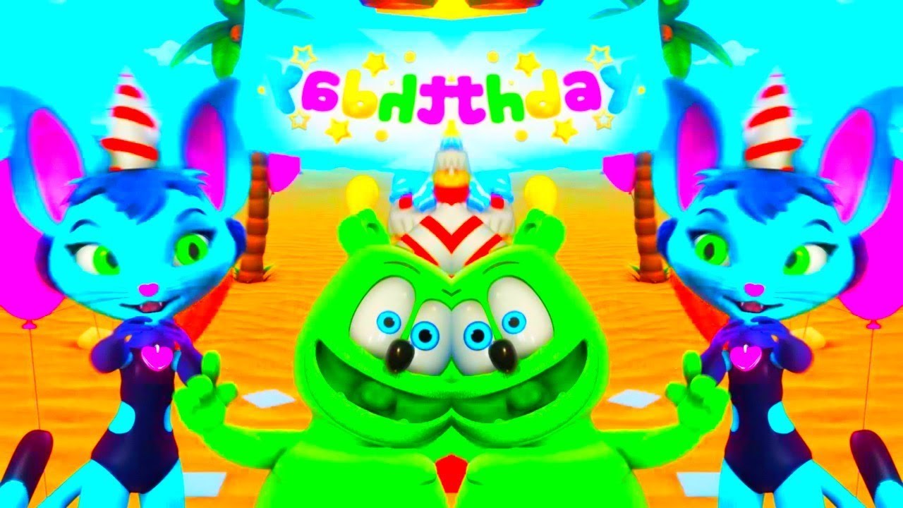 Gummibär (The Gummy Bear) It's Your Birthday! Sticker – GummyBearShop