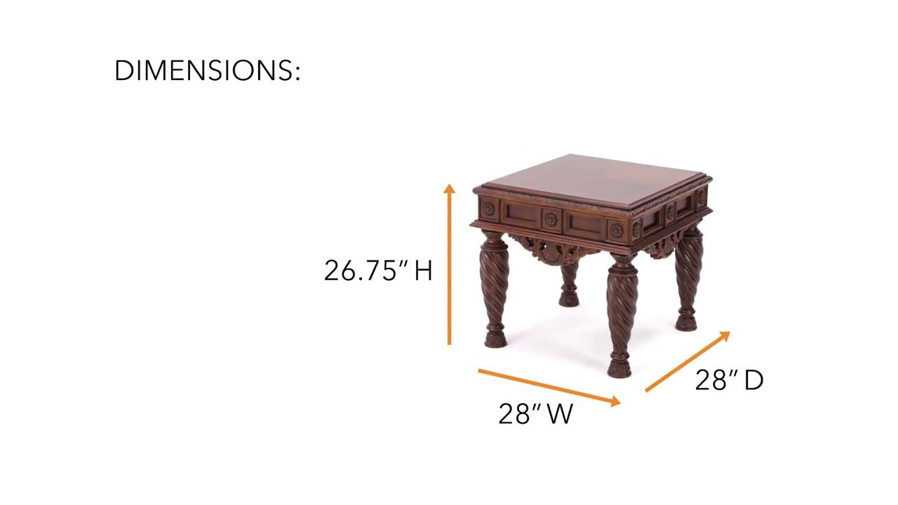 North Shore End Table from Ashley YouTube